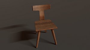 344 Fin Dining Chair by De La Espada model