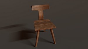 344 Fin Dining Chair by De La Espada