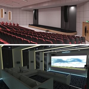 Cinema 3d Model Collection 3D model