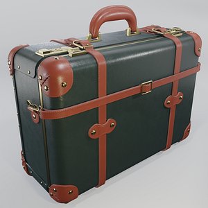 Steamline Diplomat Green Overnighter 3D model