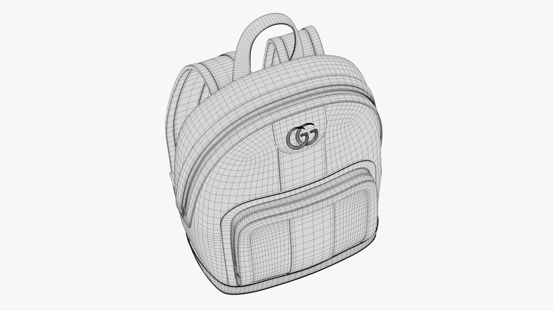 Gucci Backpack Bag 3D TurboSquid 1679557