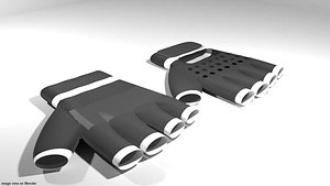 3D fitness glove