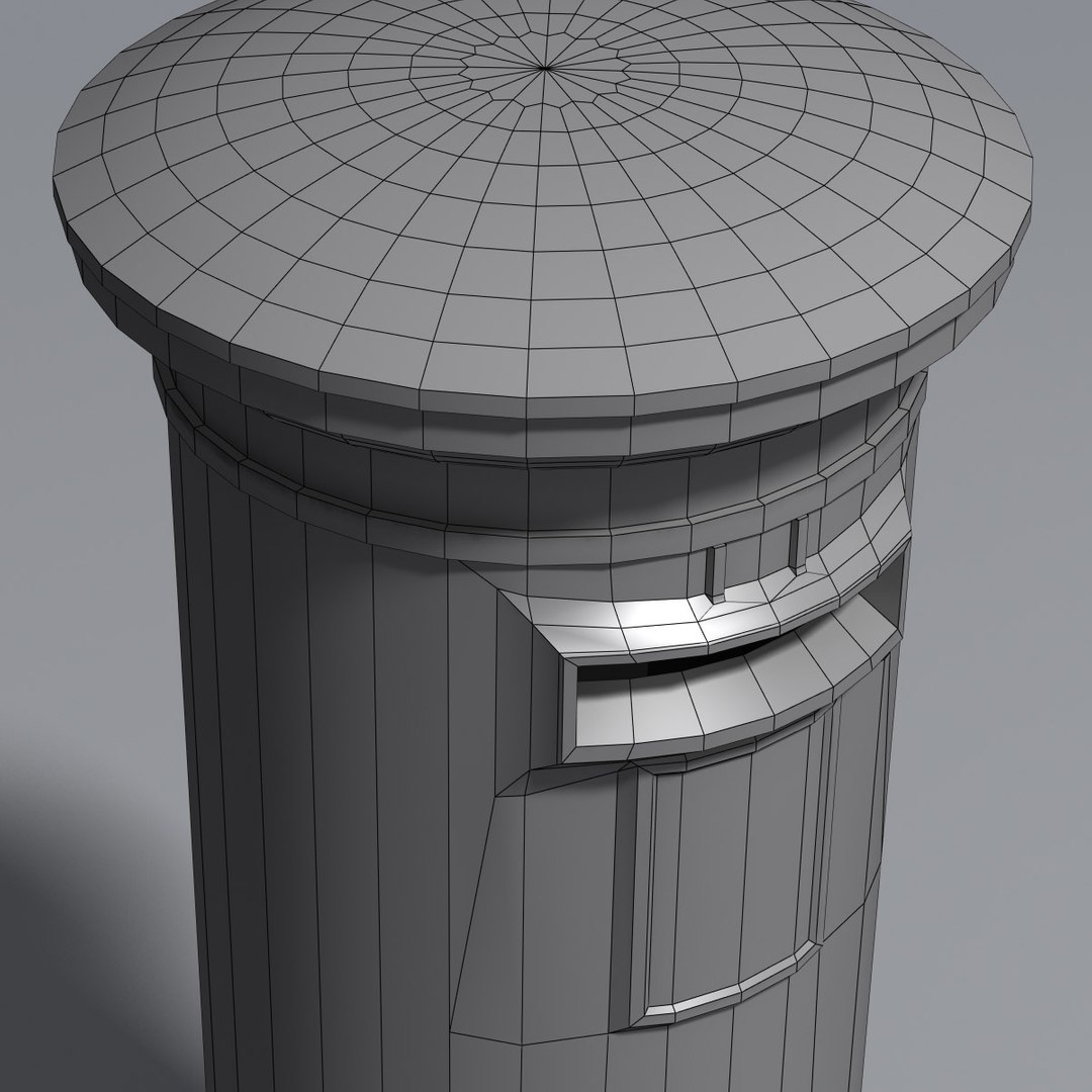 Mail Postbox 3d Model