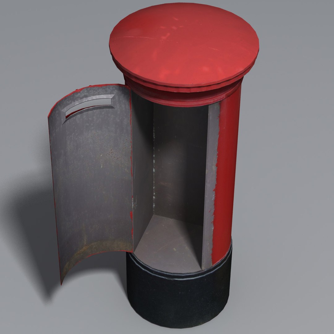 Mail Postbox 3d Model