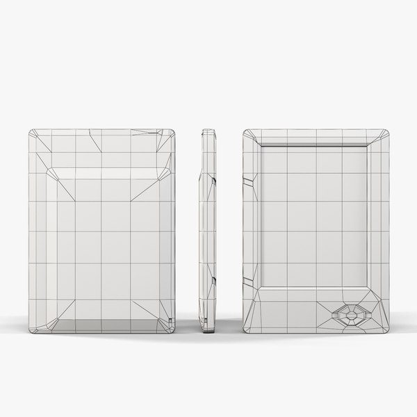 3d low-poly ectaco jetbook model