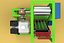 MACCHINA PELATRICE UTENSILE PER COCCO TRASPORTATORE TAGLIO SGUSCIATORE BUCCIA FRUTTA