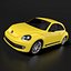 Volkswagen Käfer 3D-Modell Oldtimer