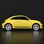 Volkswagen Käfer 3D-Modell Oldtimer