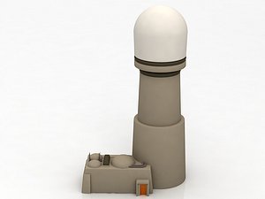 mos eisley architecture sci-fi building 3D