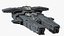 Futuristic Spaceship Carrier