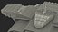 Futuristic Spaceship Carrier