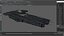 Futuristic Spaceship Carrier