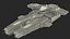 Futuristic Spaceship Carrier