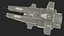 Futuristic Spaceship Carrier