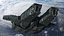Futuristic Spaceship Carrier