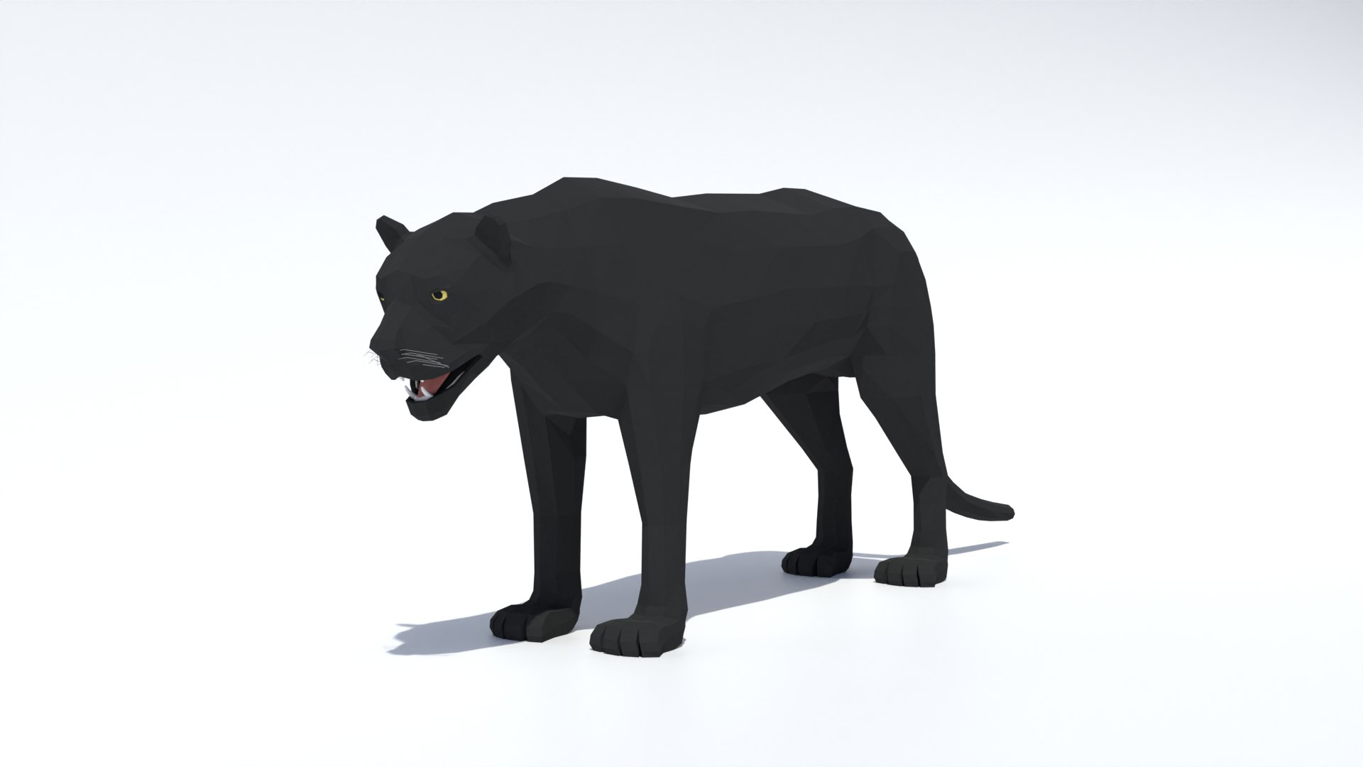 3D Low Poly Black Panther https://p.turbosquid.com/ts-thumb/lW/y3LHGR/4a/black_panther_01/png/1761388439/1920x1080/fit_q87/6c418709adf662e5195ac032cba3a3f1f97d8bb8/black_panther_01.jpg