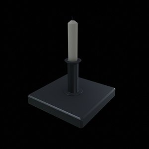 Candles and candleholders - Candlestick Holder - GAME READY PBR Low-poly 3D model