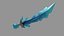 3D model sword