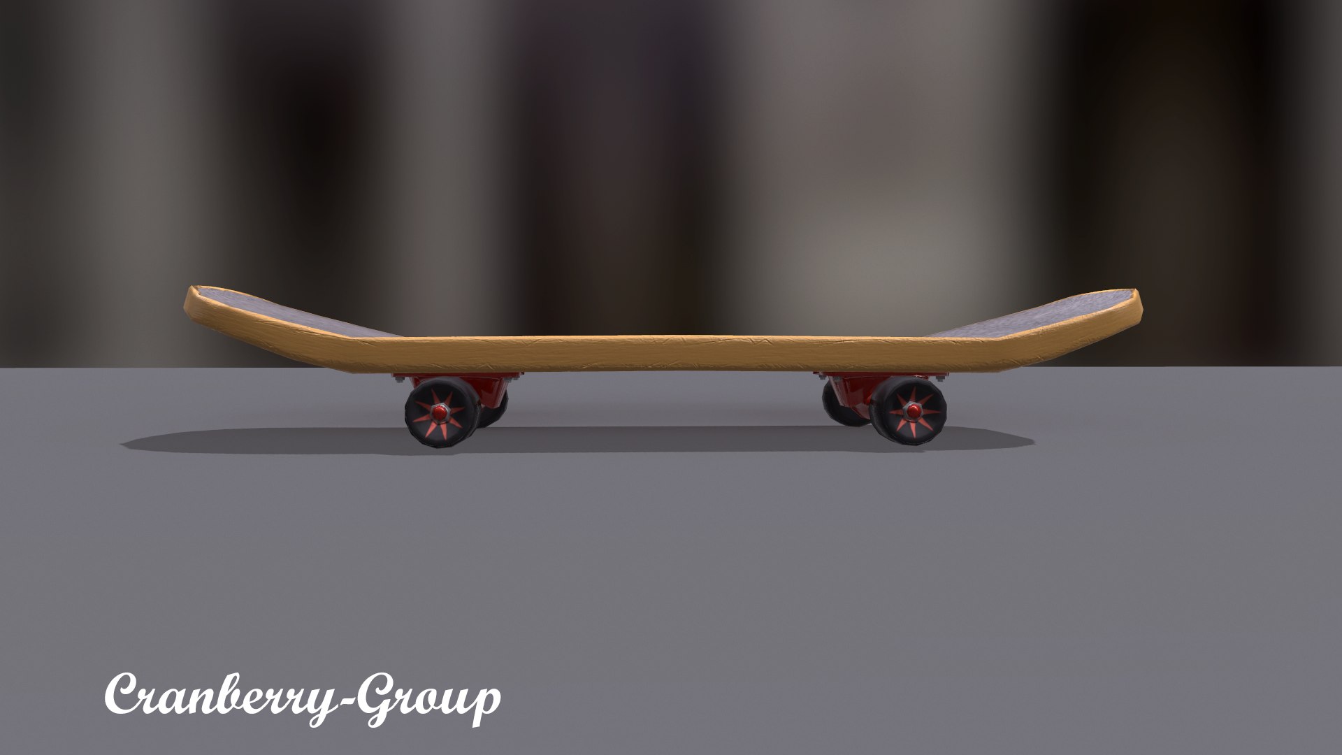 Cartoon Skateboard Lowpoly 3D Model TurboSquid 1319304