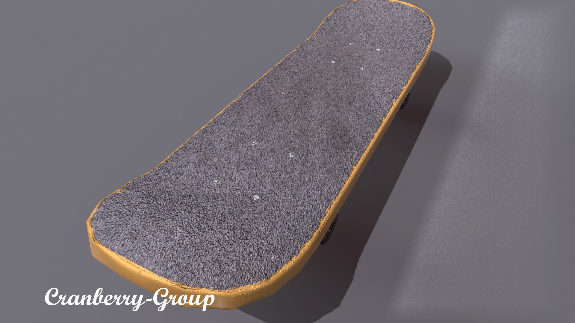 Cartoon Skateboard Lowpoly 3D Model TurboSquid 1319304