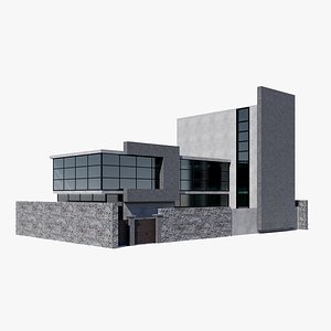 3D model Modern house  38