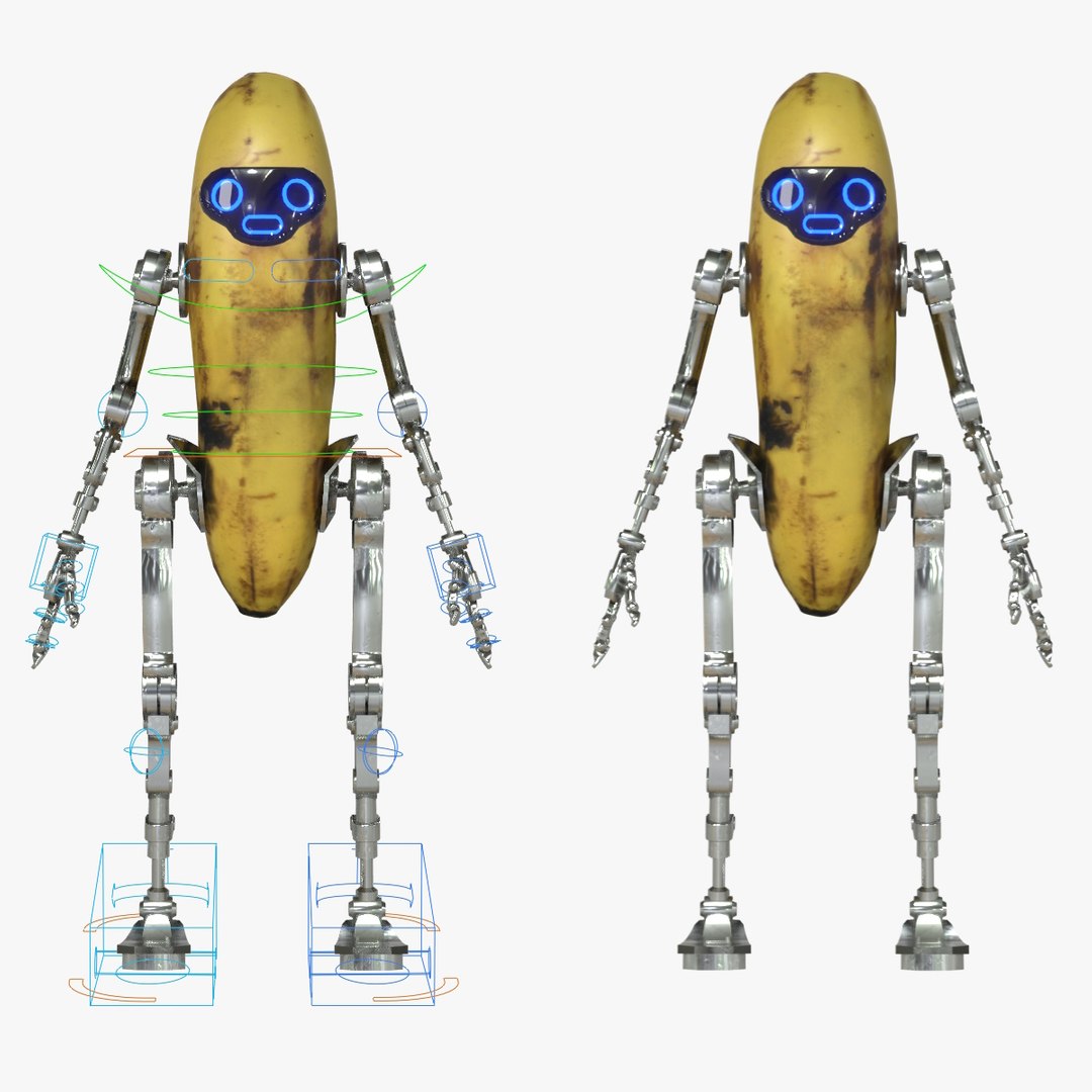 Bananoid 3D model - TurboSquid 2073128