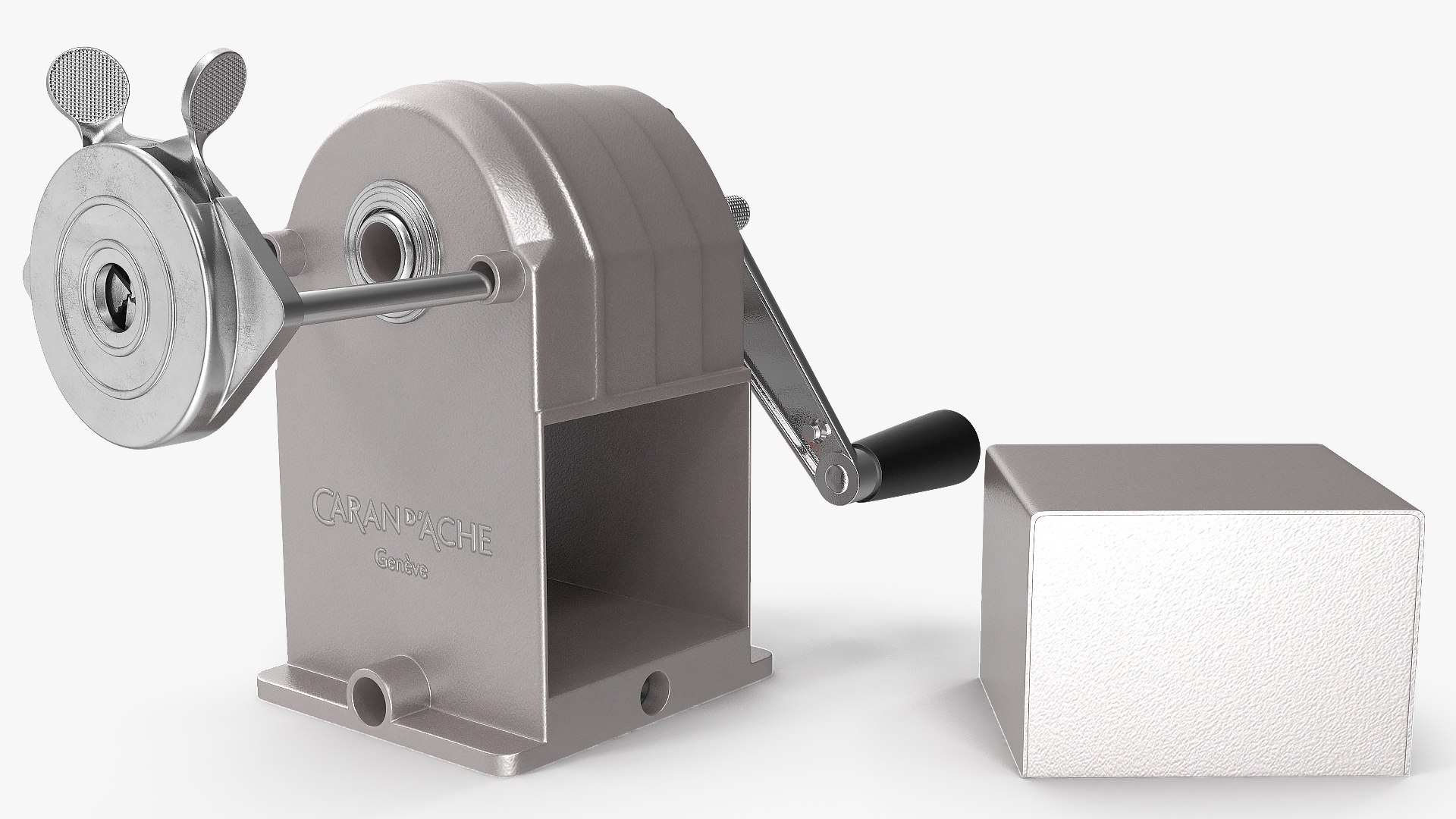 3D caran dache geneve pencil sharpener model https://p.turbosquid.com/ts-thumb/lX/KoR623/3cy5M0g4/carandachegenevepencilsharpener3dsmodel009/jpg/1609104281/1920x1080/fit_q87/d21b269e55941fe01617bca4cf0b4adafb59be2c/carandachegenevepencilsharpener3dsmodel009.jpg