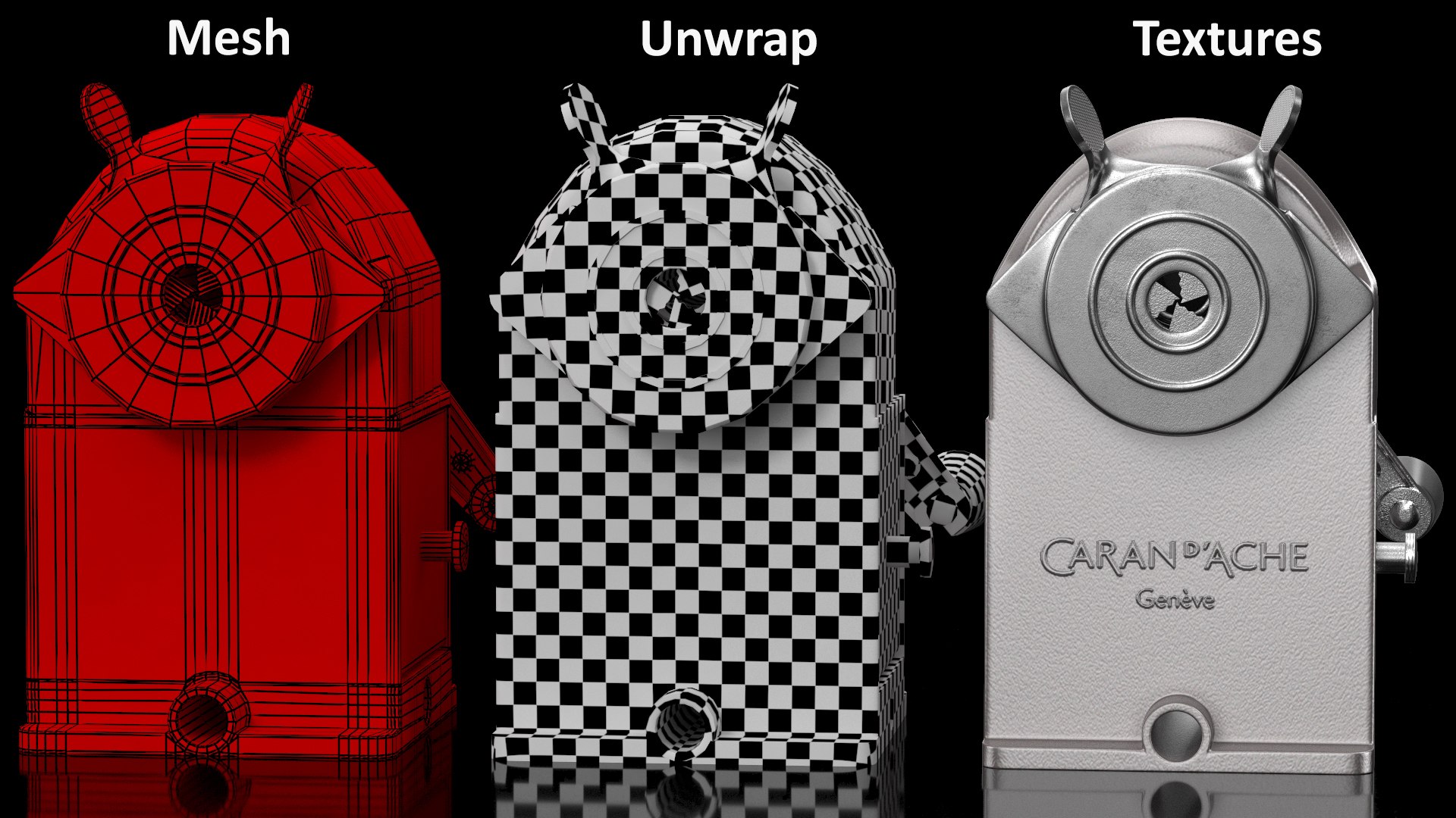 3D caran dache geneve pencil sharpener model https://p.turbosquid.com/ts-thumb/lX/KoR623/eu3iJp6w/carandachegenevepencilsharpener3dsmodel018/jpg/1609104389/1920x1080/fit_q87/0a53dd3a9ea7cdbb4ac03a54b752ba993d3f88aa/carandachegenevepencilsharpener3dsmodel018.jpg