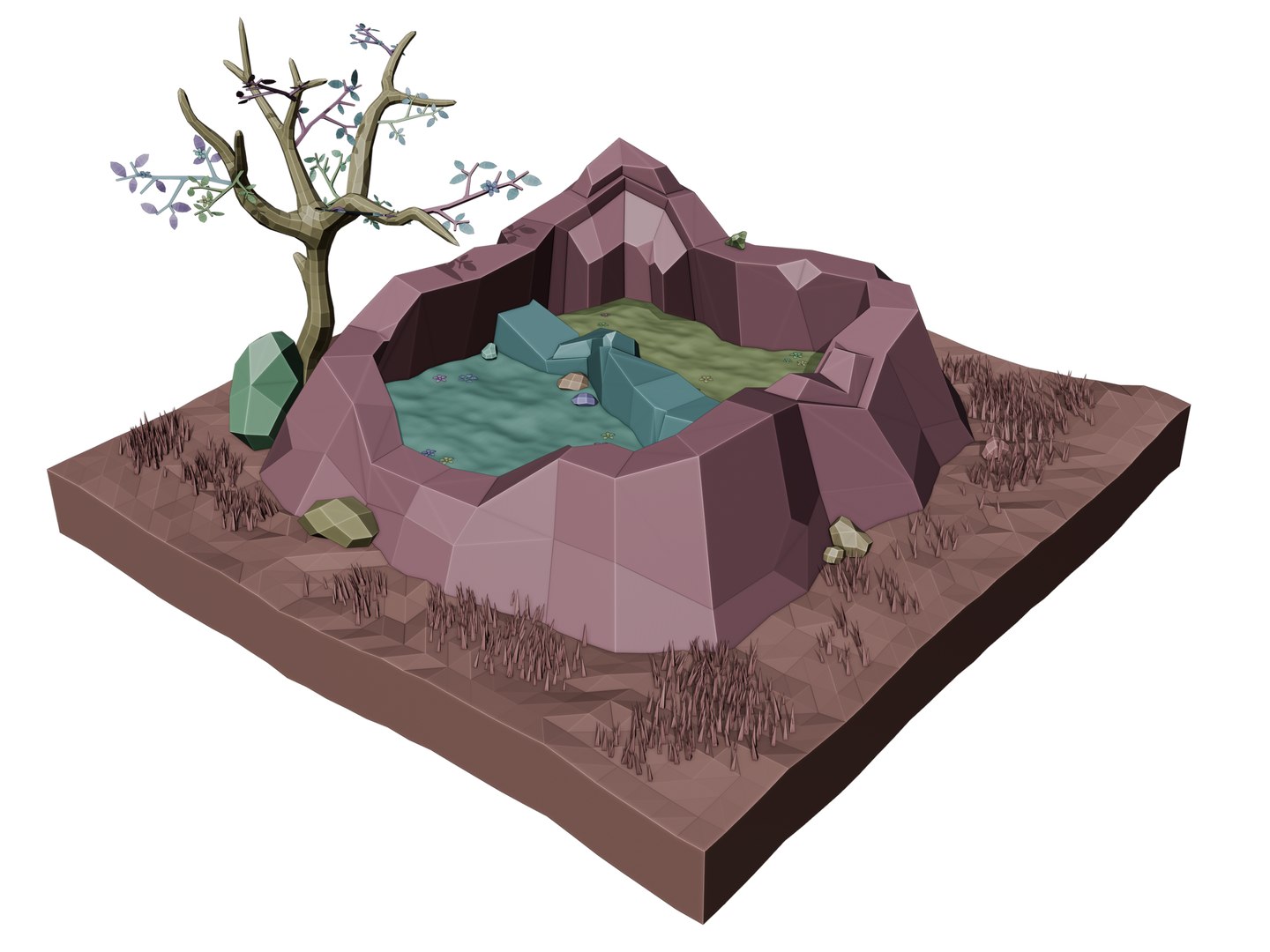 Spring low poly 3D https://p.turbosquid.com/ts-thumb/lX/MGaI48/oV/untitled3/png/1763322952/1920x1080/fit_q87/bd93f3dac1ee078601f538d2e571fe7f44114d12/untitled3.jpg