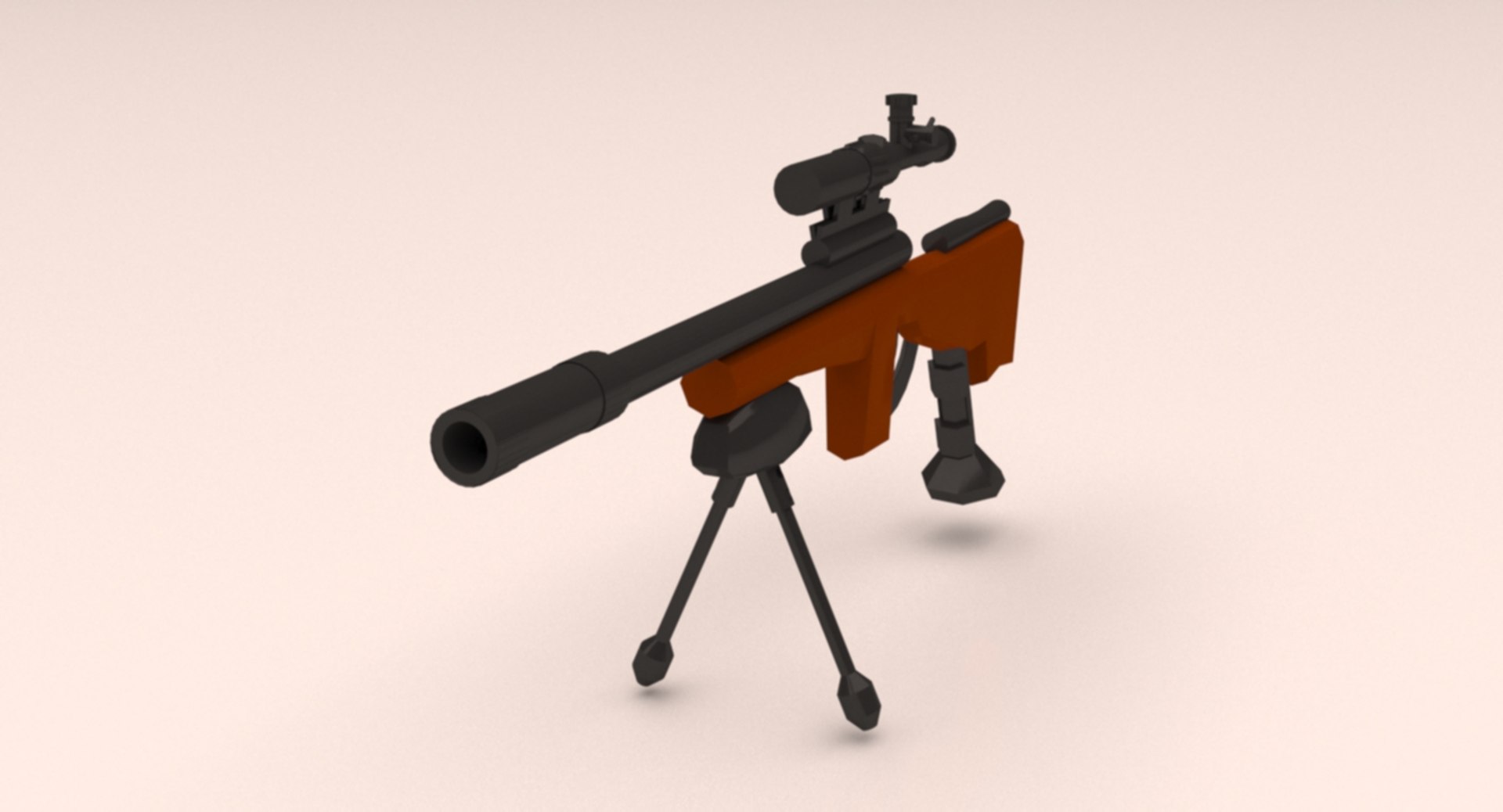 Sniper Rifle Model - TurboSquid 1503756