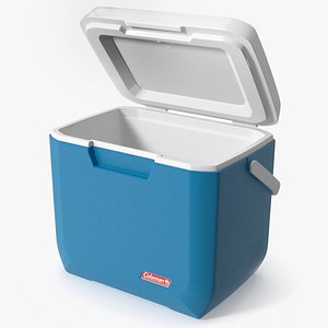 Coleman 28 Quart Xtreme Cooler Blue Rigged
