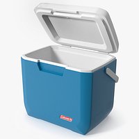 Coleman 28 Quart Xtreme Cooler Blue Rigged