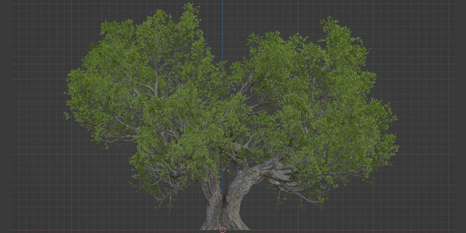 Natural Tree For Landscape Vol 219-Blender-3dmodel 3D Model ...
