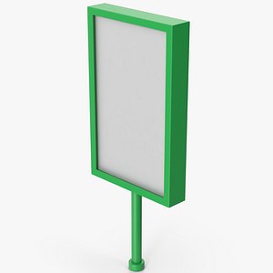 Green Billboard 3D