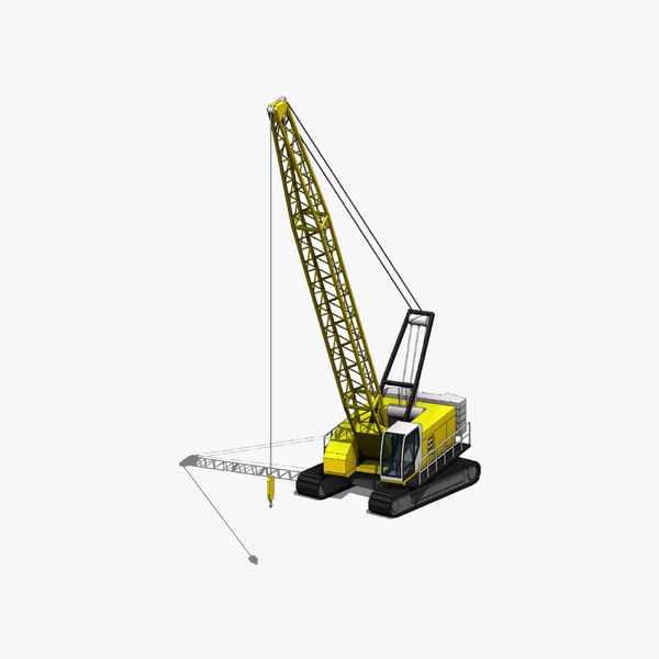 Parametric Crawler Crane - Revit Family 3D