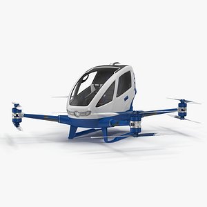 Drone Air Taxi Rigged