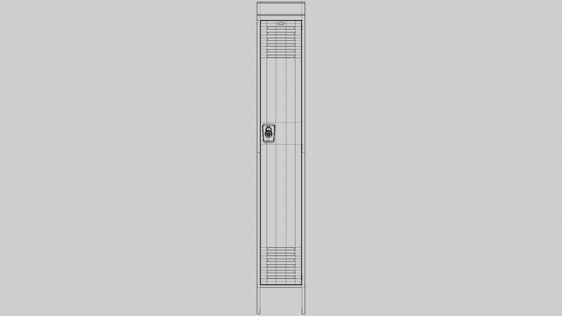 Locker model - TurboSquid 2096355