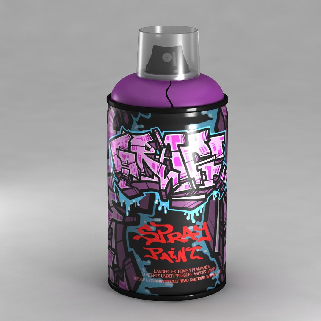 3d graffiti spray model https://p.turbosquid.com/ts-thumb/lX/ZI5VS4/XkTnp7PZ/02/jpg/1365458625/1920x1080/fit_q87/386b5dccf192237b4994915b6de781b1a2fe21b9/02.jpg