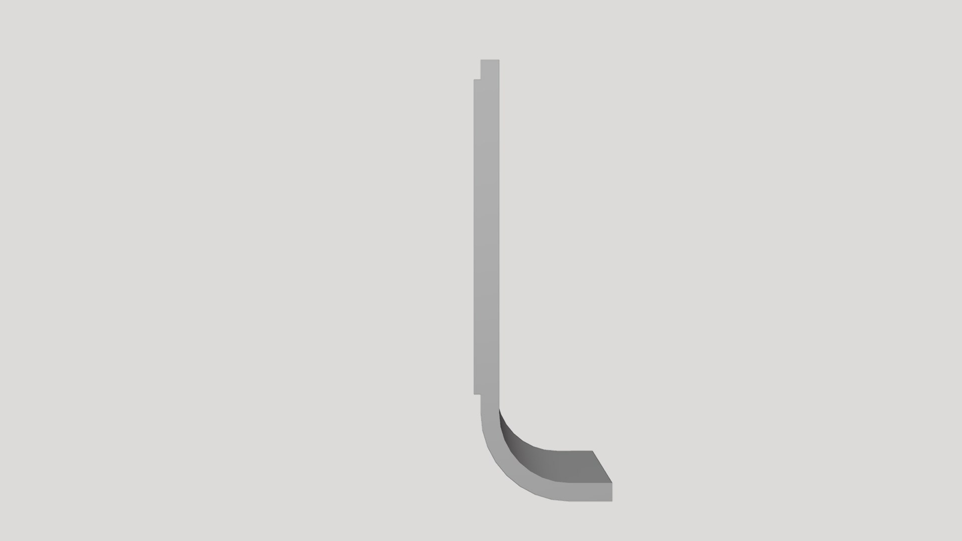 Basic Sign Display - Geometry Only No Textures No Materials 3D Model ...