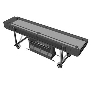 grape destemmer 3d obj