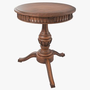 Medieval Noble Round Side Table