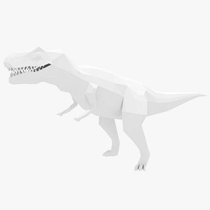 3d model t-rex ready games