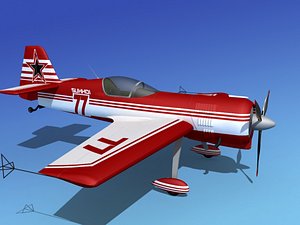 sukhoi su-26 aerobatics 3d max