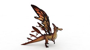Fairy cartoon dragon