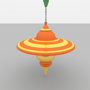 3d model child s toy spinning