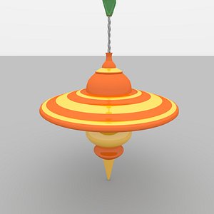 Child's Toy Spinning Top D