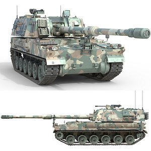 K9 Thunder Howitzer 3D