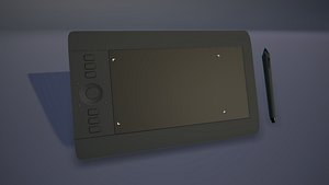 Low Poly PC Tablet