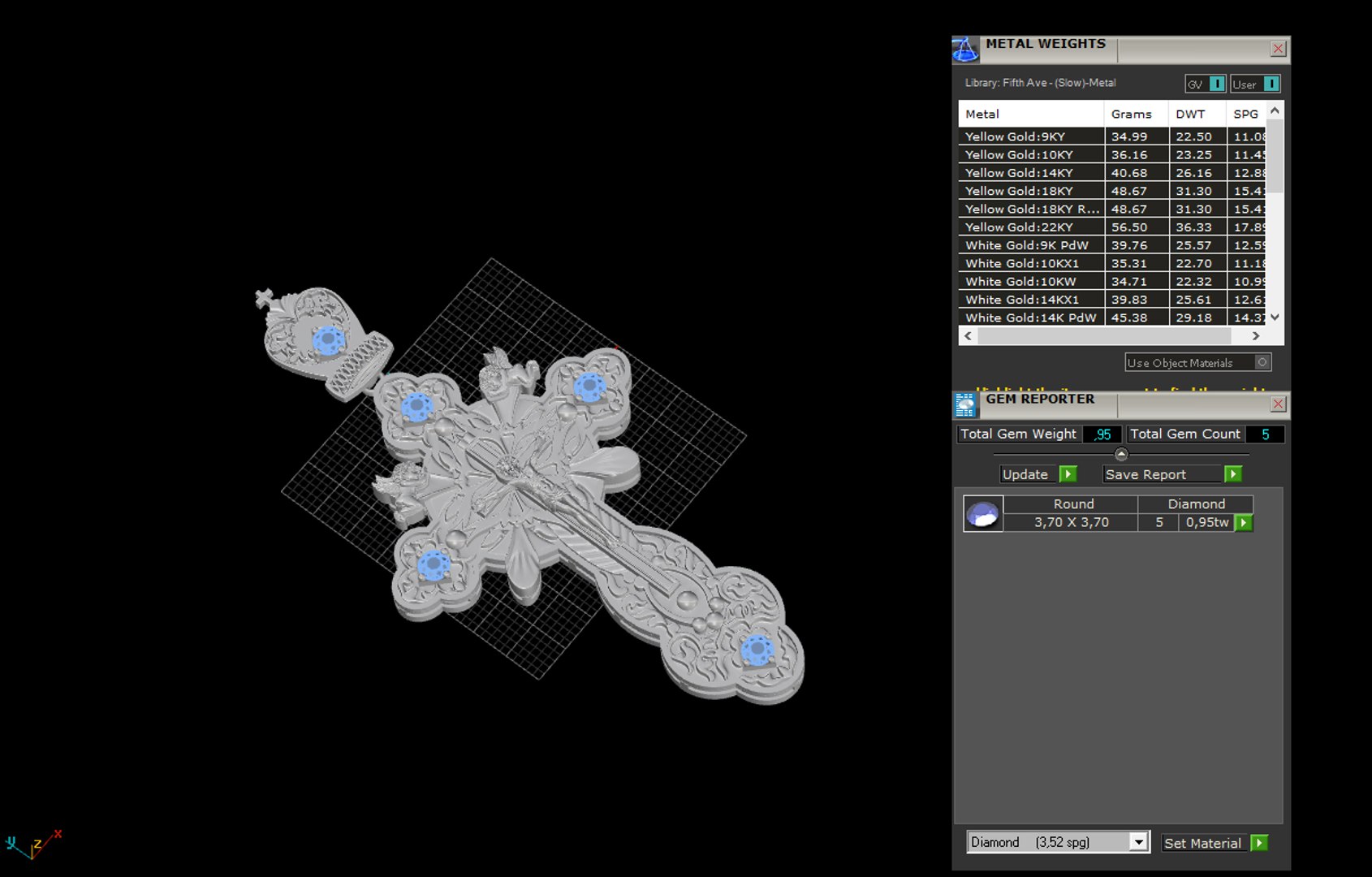 3D Cross 11401 - TurboSquid 2119259