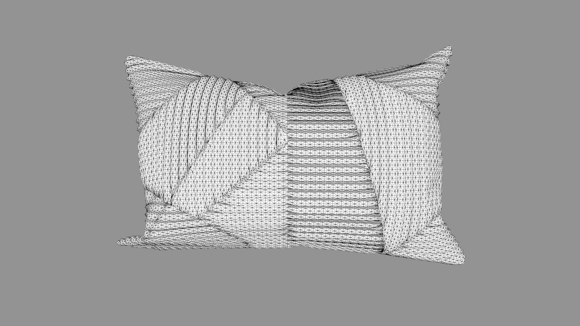 3D Pillow model TurboSquid 1980759